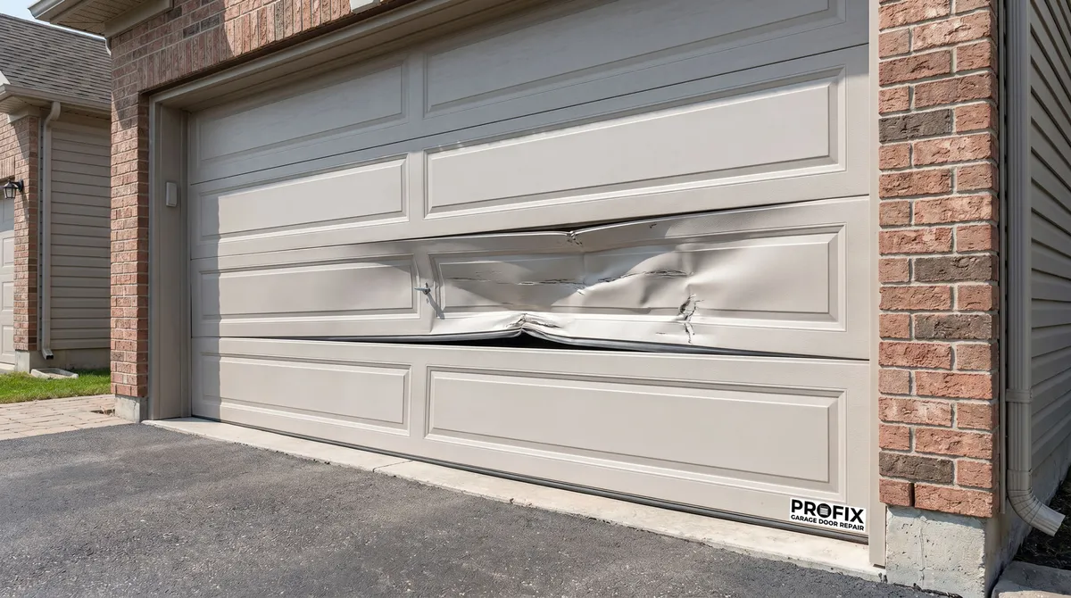 Bent Garage Door Panels: Repair or Replace?